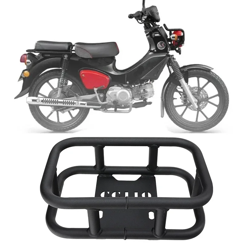 CC110 Motorcycle Front Luggage Rack For Honda Cross Cub CC110 2023-2024 Carrier Case Support Basket Holder Bracket Accessories