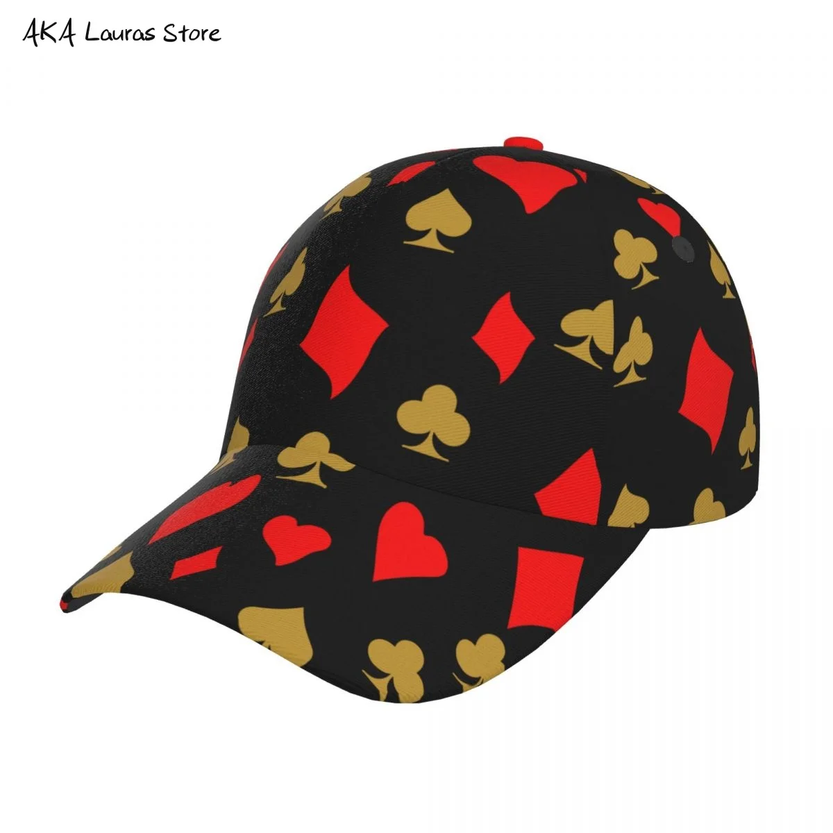 Baseball Cap Spades Crosses Diamonds And Hearts Hat New Fashion High Quality Man Racing Motorcycle Sport Hats