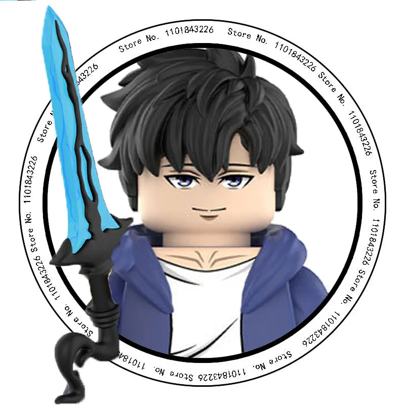 Figure anime Cheng Xiaoyu Building Blocks Mini Action Figures Collezione di ornamenti Bambole giocattolo Regali di compleanno per bambini