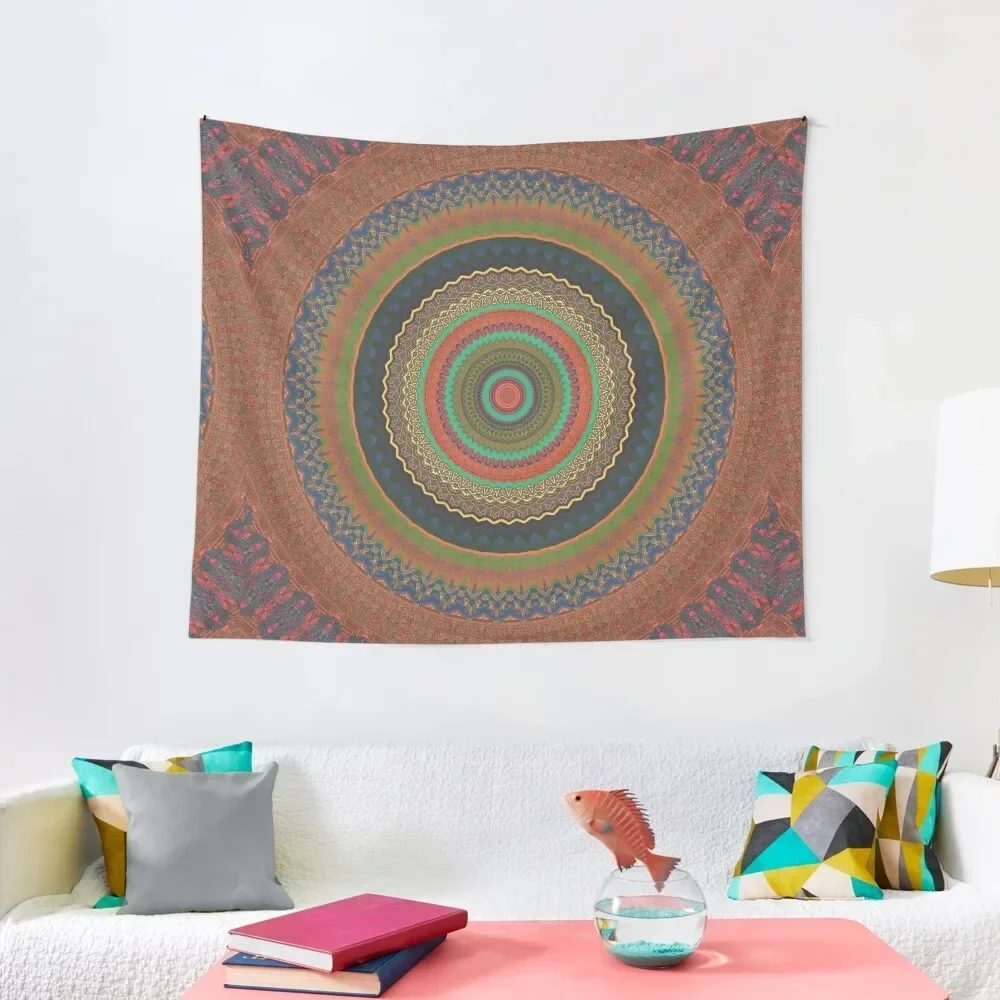 Festival Visions Mandala Tapestry For Bedroom Cute Room Things Tapestry