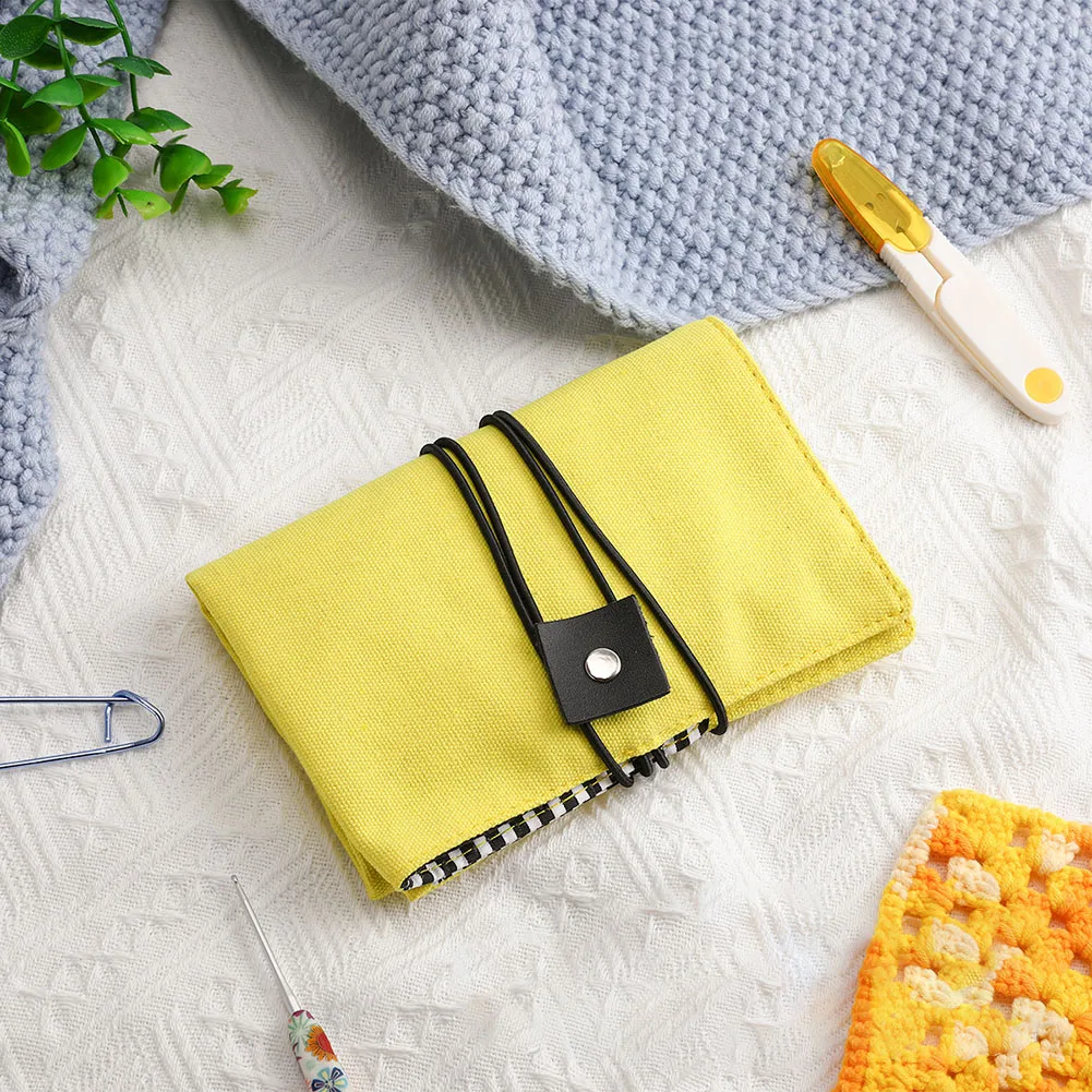

Empty Bags Storage Bags Knitting Needle Bag Storage Bag Empty Storage Bag Foldable Crochet For Storage Convenient Organization