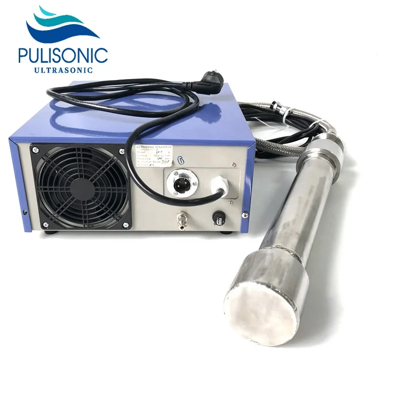 1500W 28Khz/40Khz Small Tubular Ultrasonic Piezoelectric Cleaning Transducer and Power Supply Generator