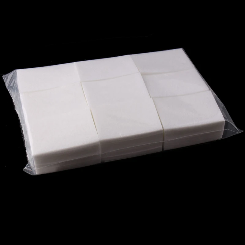 Chusteczki bezpyłowe do paznokci, chusteczki do kleju do przedłużania rzęs, miękkie włókninowe płatki do usuwania lakieru, żelu do paznokci, narzędzia do samodzielnego zdobienia paznokci.