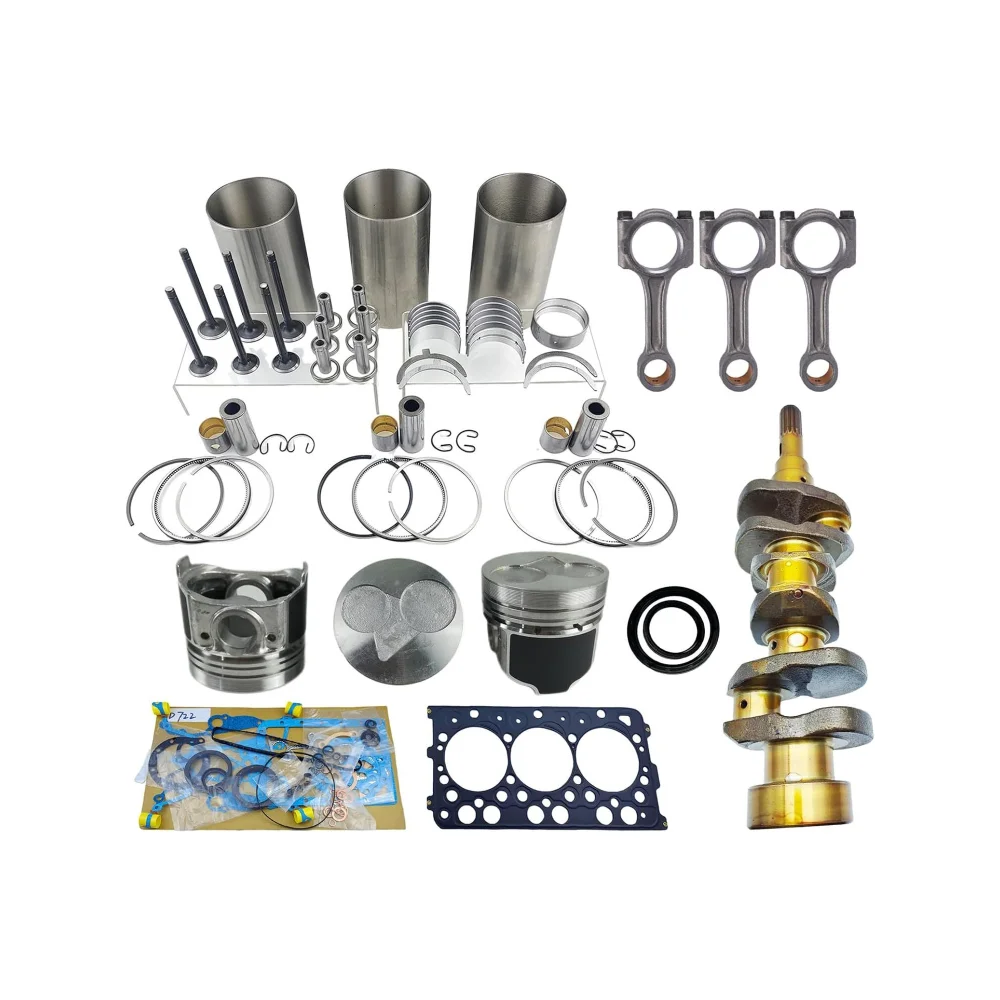 Overhaul Rebuild Kit for 1998 Yanmar 3GM30FC Engine