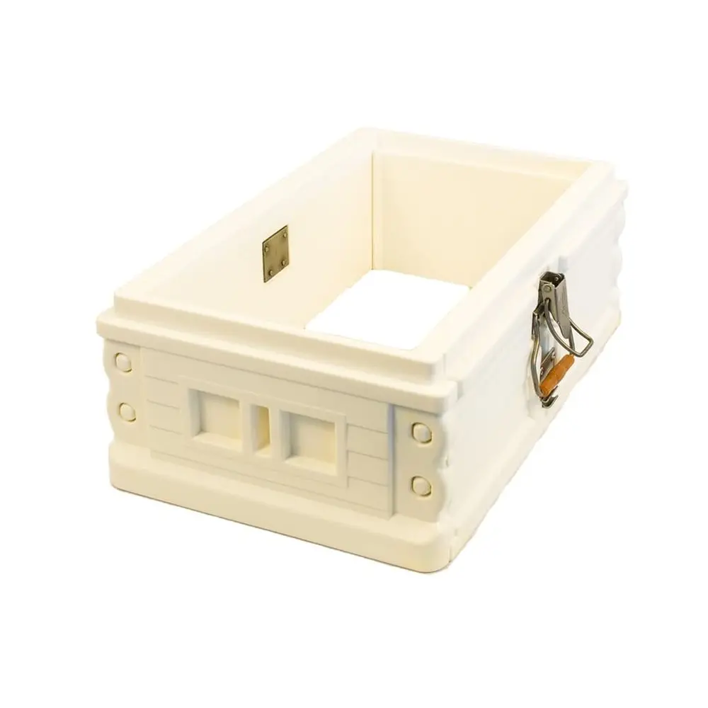 

Insulated 7 e NUC Assembled Medium Super stroth Sized Box or Hives with Built in es and Handles