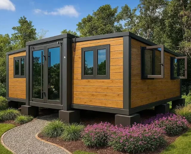 Customized Customize Your 74 M2 Prefab Foldable Shipping Container Home 3 Bedrooms Opvouwbaar House For Outdoor Hot