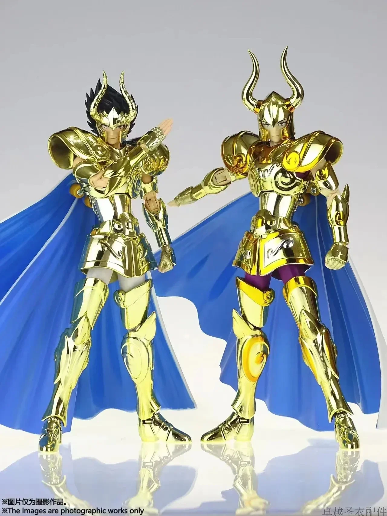 In Stock CS Model Capricorn Shura TV/24K/OCE Saint Seiya Myth Cloth EX Action Figure Anime Model S.H.F Toys Seiya Gift Toys