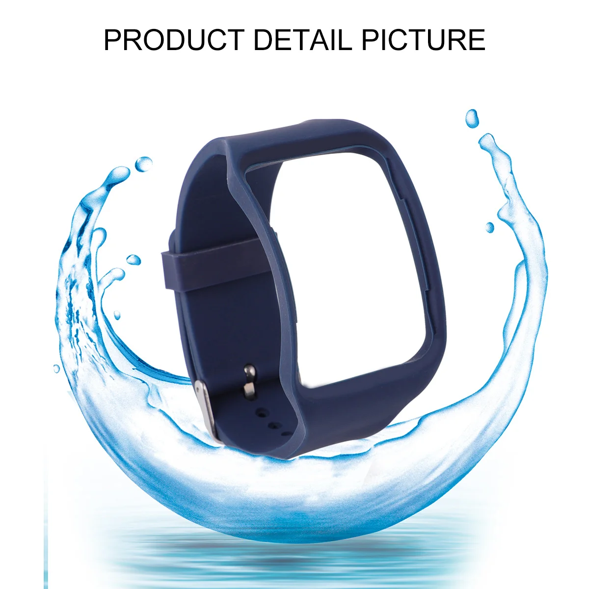 Gearsr750 Smart Watch Strap Wrist Band Watchband Tpe Raw Material for Miss Bracelet