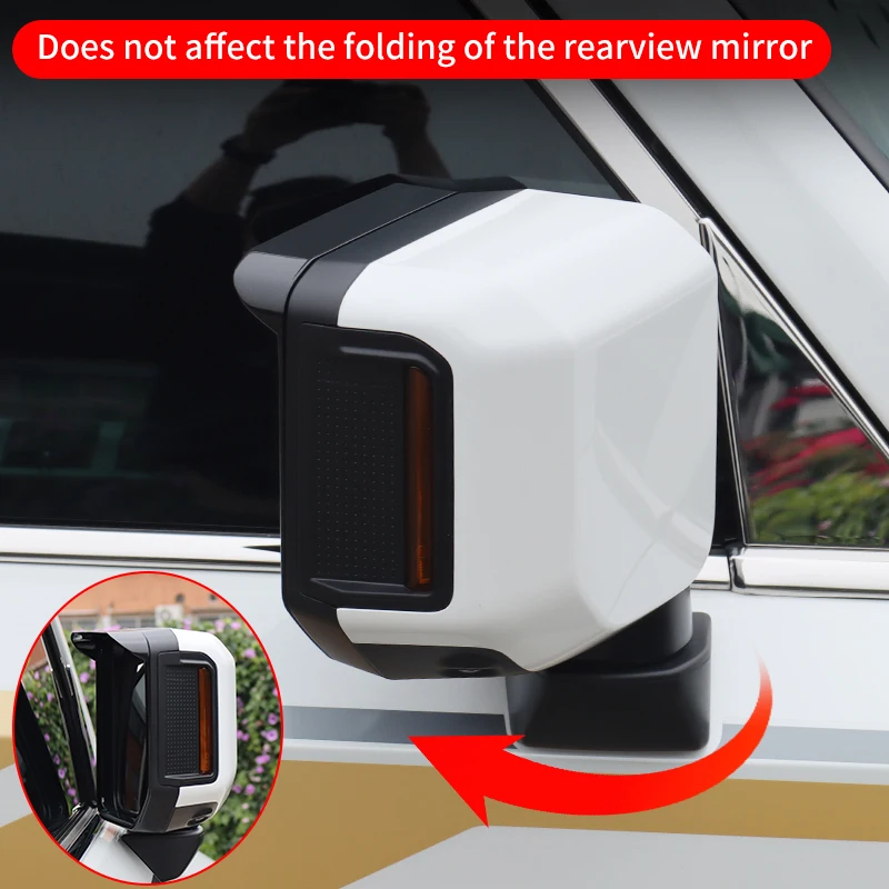 สําหรับ Land Cruiser Prado LC250 1958 กระจกมองหลัง Rain คิ้ว J250 อุปกรณ์ตกแต่งภายนอก 2024-2025 Lexus GX 550