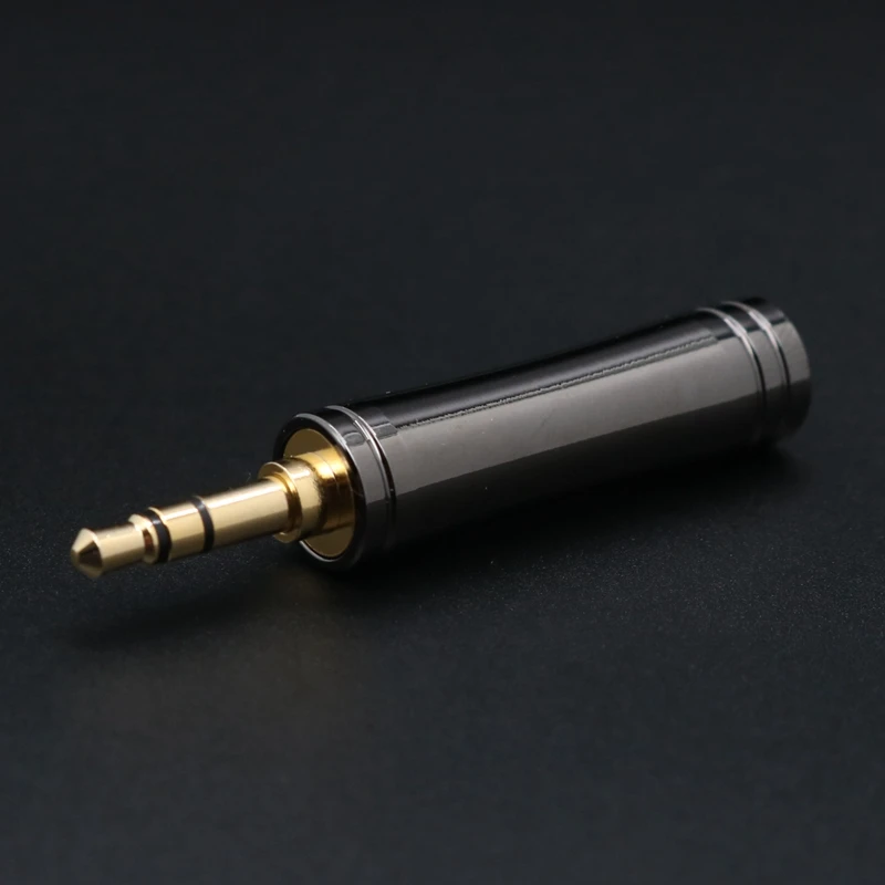 ivipQ-82 Gold-plated Pure Copper 4.4mm Female to 3.5mm 2.5mm HIFI Audio Converter Jack  Earphone Adapter Plug Accessories