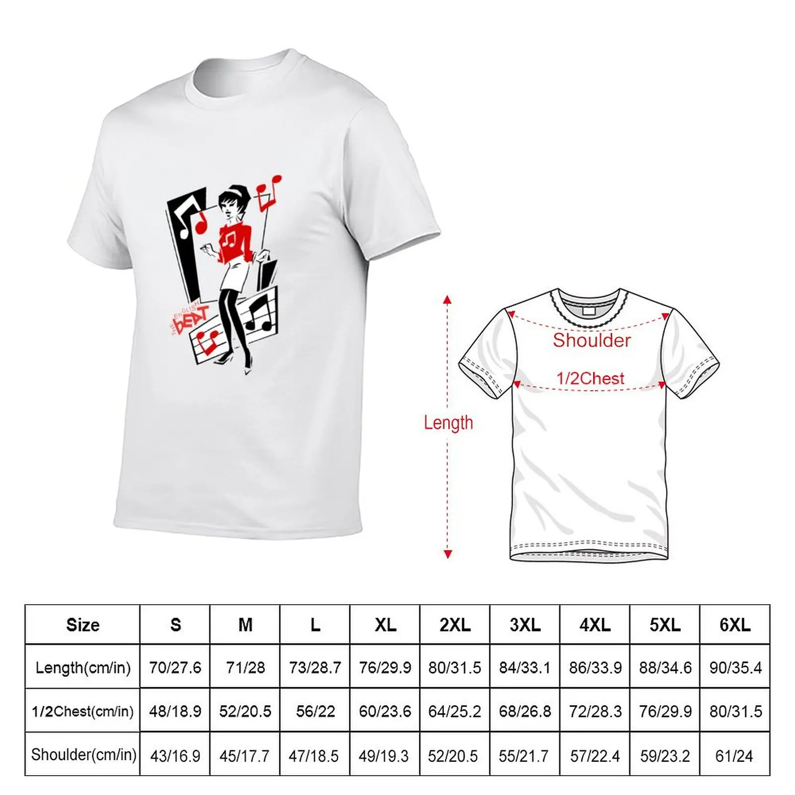 English beat T-Shirt Sport Basic Moisture Wicking Tee