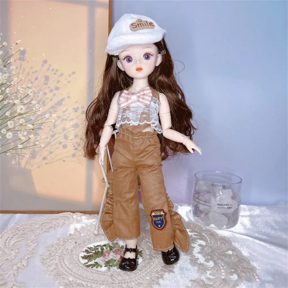 Gioca a casa Giocattoli Vestiti Bambole BJD Occhi 3D Vestire Simulato Occhio Cerniera Bambola 30 cm 1/6 BJD Giunti rimovibili Bambola Giocattolo per bambini