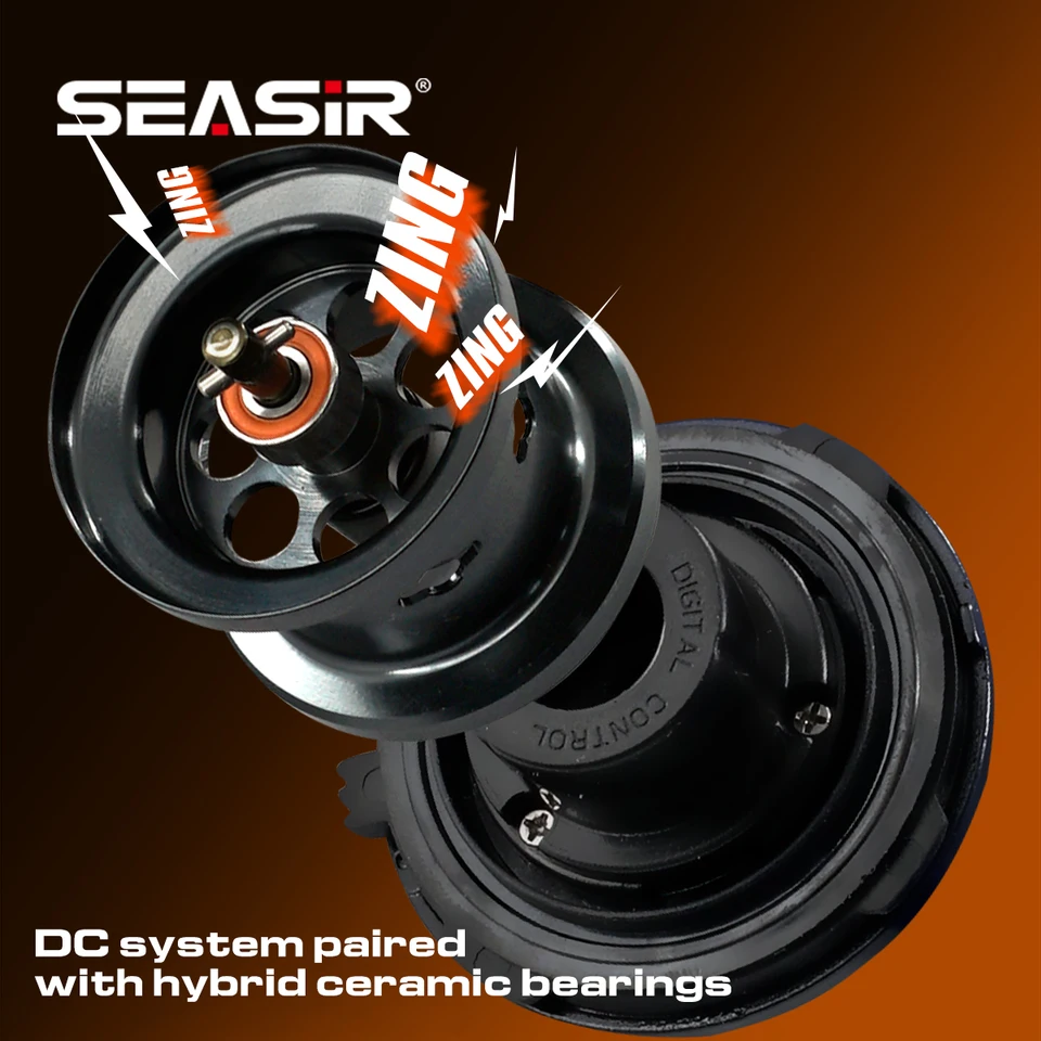 SEASIR DC ラウンドプロ 右巻き メンテナンスセット SEASIR DC ラウンドプロ ベイトキャスティングリール デジタル