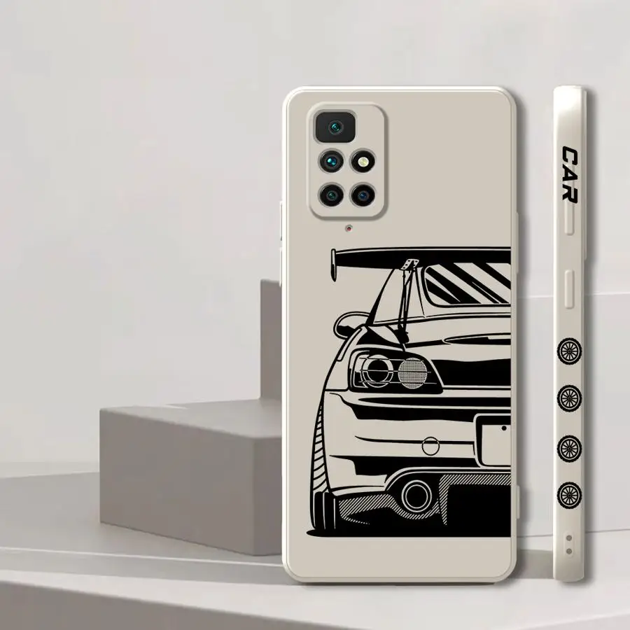 حافظة لهاتف شاومي ريدمي نوت 8 9 9S 9T 10 10S 11S 12S 12 13 Pro Plus حافظة ناعمة من البولي يوريثان