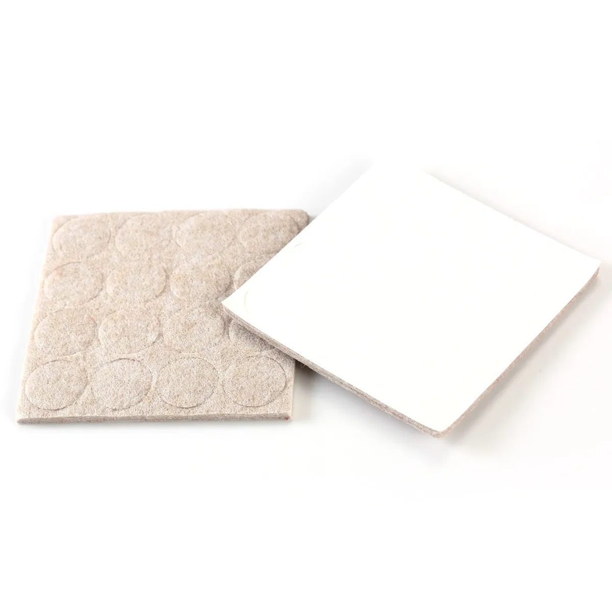 32Pcs 1.8cm Round Felt Pads Extra Strength Floor Protector Pads for Chairs Desks Tables Cabinets Hard Surface Scratch Noise