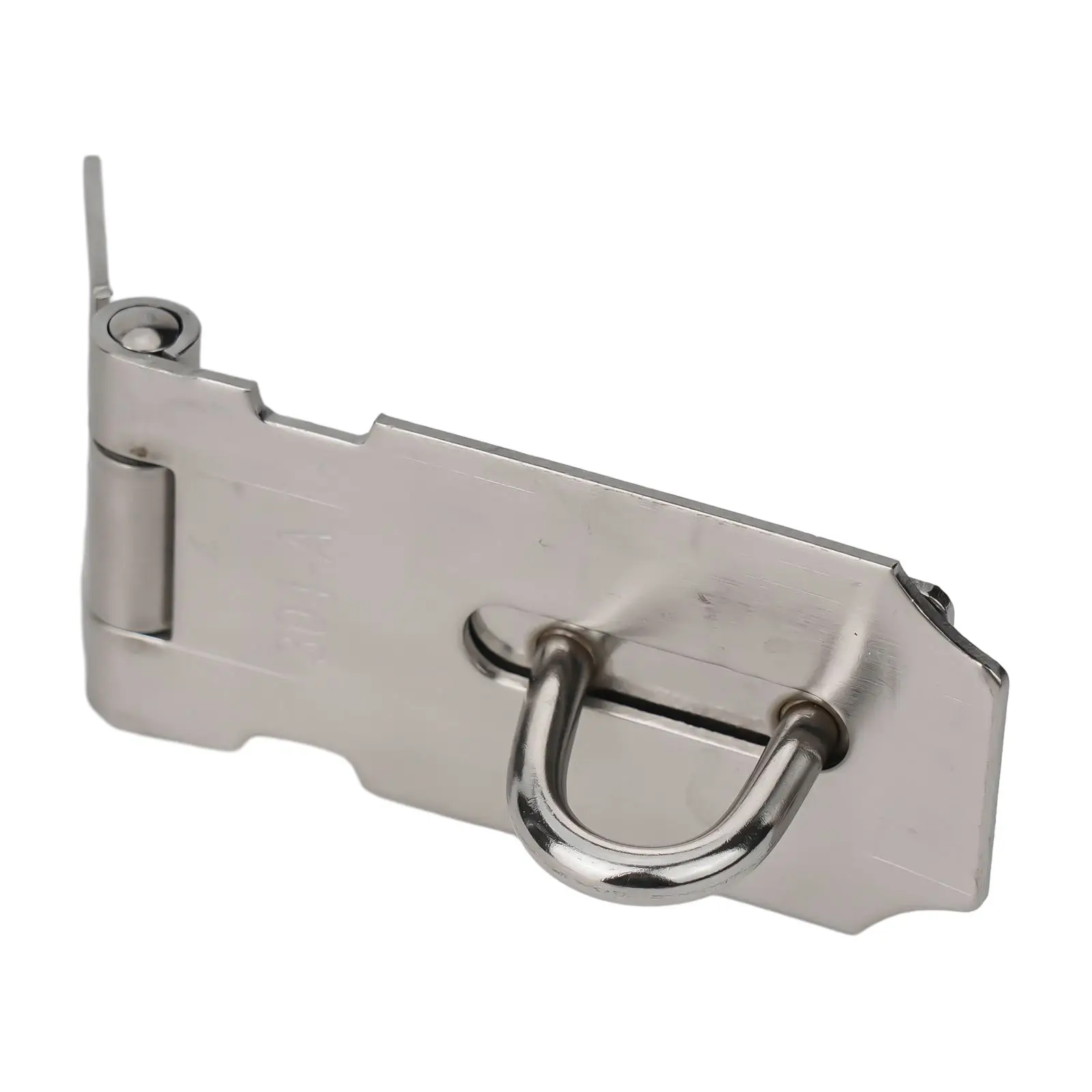 Door Clasp Burglar-proof Clasp Hasp Hardware Lock Set Hasp Household Shed Latch Padlock Stainless Steel  Door