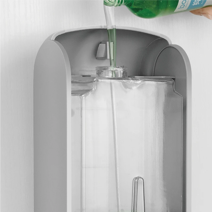 Liquid soap dispenser Wholesale custom OEM New Wall mount ABS plastic 500 mL refilled manual Gel hand press Sanitizer Dispenser