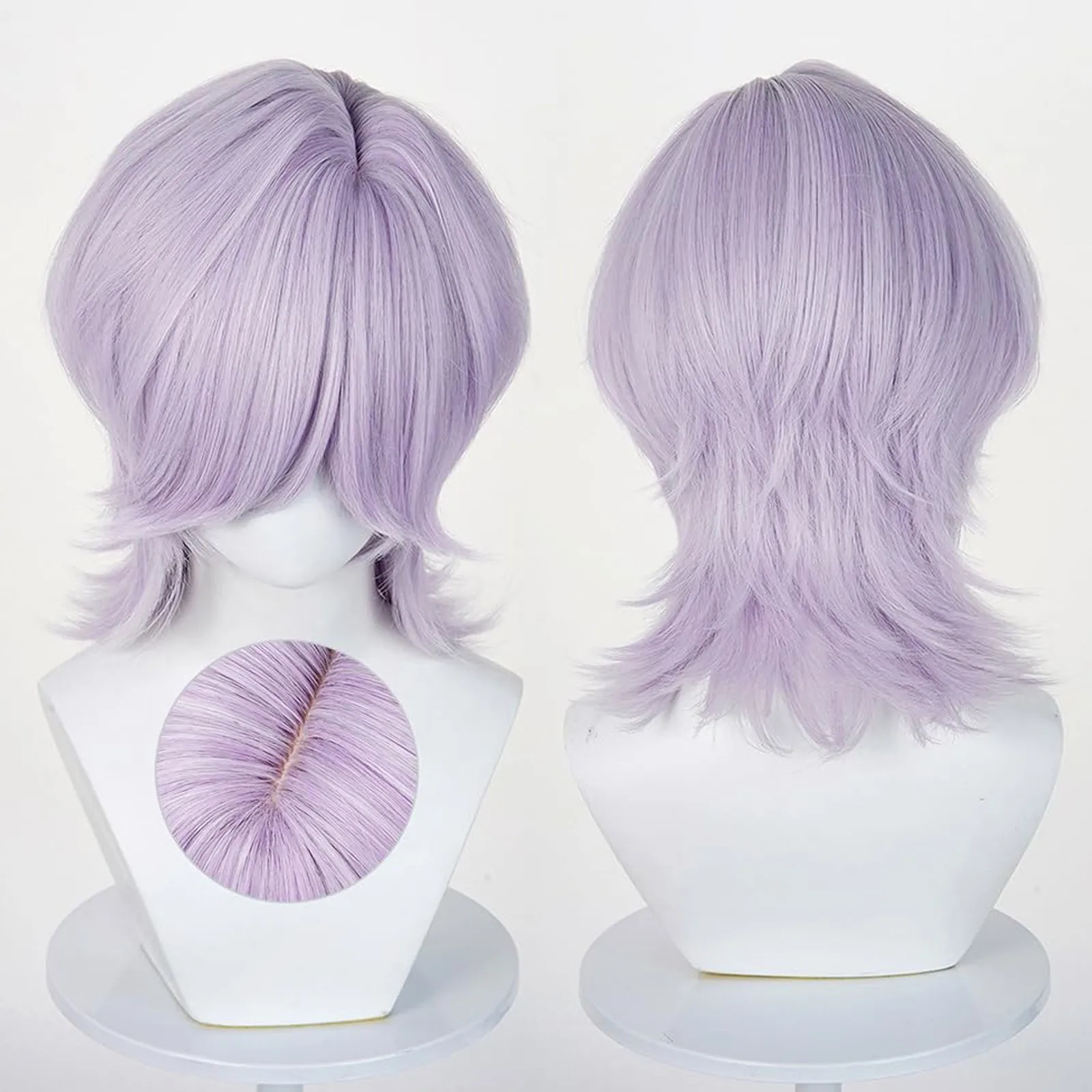 Saja Boys Cosplay Wig Daily Dress-Up Looks Animation Festival Anime Cosplay Demon Hunters Wig Halloween Party Unisex Accessories