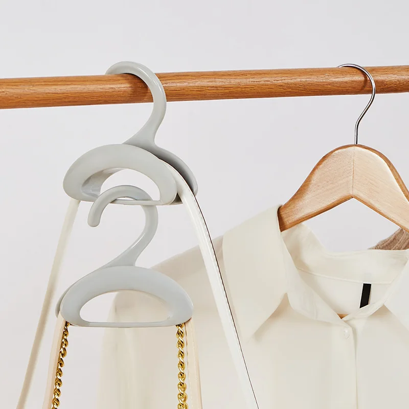 Ins Arch Bag Hanger Hook Wardrobe Rack Multi-purpose Closet Cloth Handbag Holder Hook Hanging Storage Rack Hat Scarves Shelf