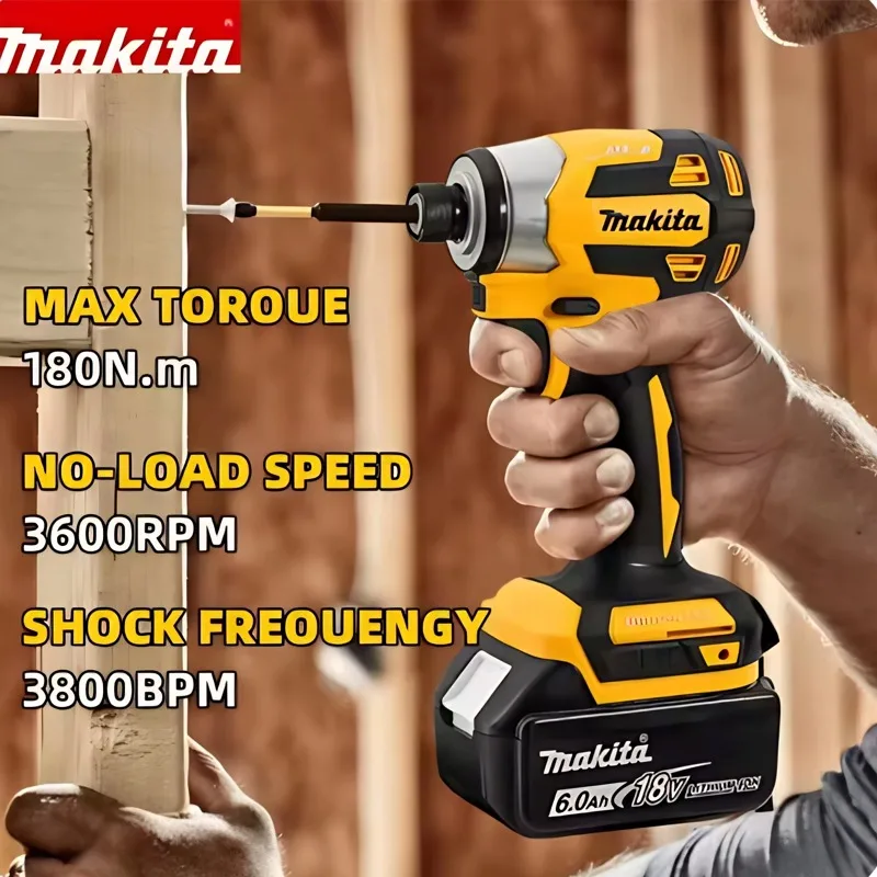 

⚡️ Оригинальные литий-ионные аккумуляторы Makita 18В 2Ач 3Ач 5Ач 6Ач для Makita DTD173 DTW700 DHW180 DGH181 DHP470 DDF487