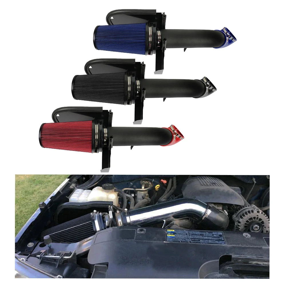 

Car Cold Air Intake Kit with Heat Shield For Chevrolet 99-06