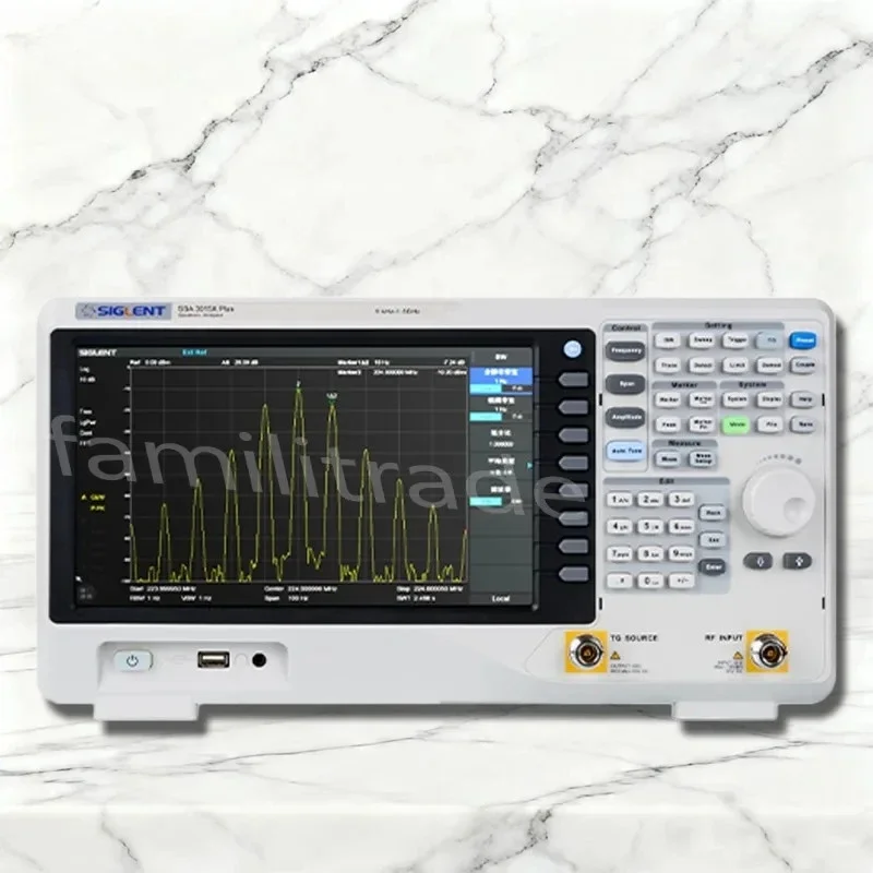1PC Siglent SSA3021X Plus spectrum analyzer TGSSA3000X PLUS series 9kHz-2.1GHz -165dBm DANL, 1Hz RBW, 10.1