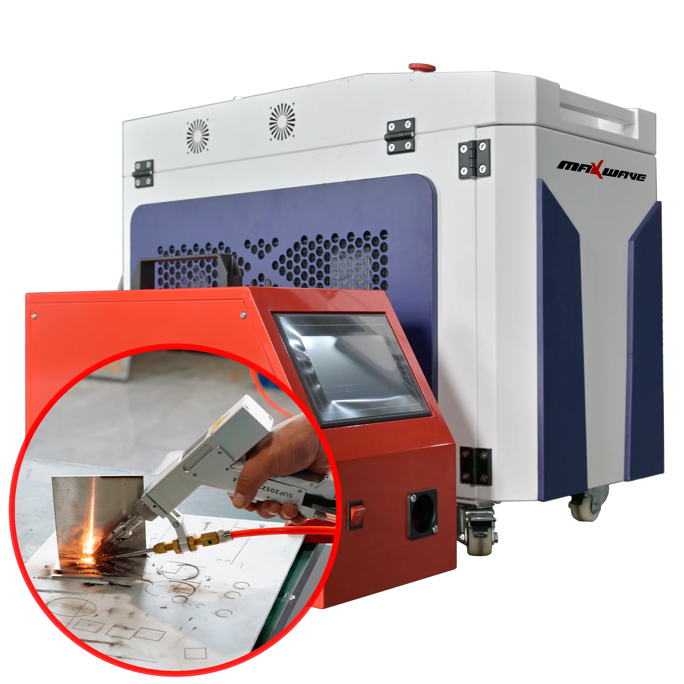 Portable Laser Welding Machine Price Laser Cutter for Beginners 1000W 1500W Laser Rust Remover for Sale Small Stainless Steel
