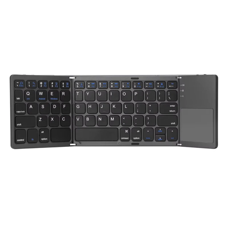 LSDB033plus Hot Sale Portable Foldable Keyboard Slim Keyboard Wireless Language Folding Keyboard Slim