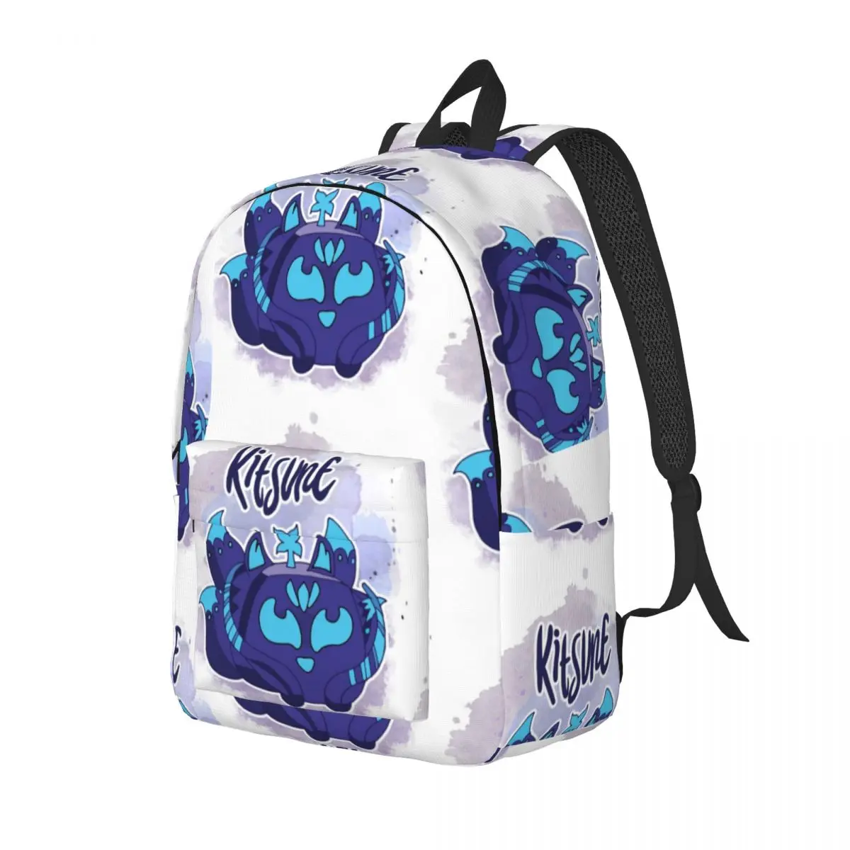 K-Kitsune - Blox Fruits New Fashion High Capacity Waterproof College Backpack Trendy Laptop Travel Book Bag 15.7in 17.7in