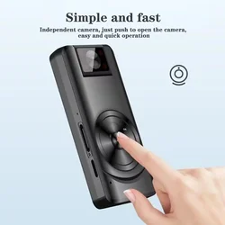 K43 FHD 1080P Portable Camera Without Battery IR Night Vision OTG One Key to Record 6H Video Recording Sport Cam with Back Clip