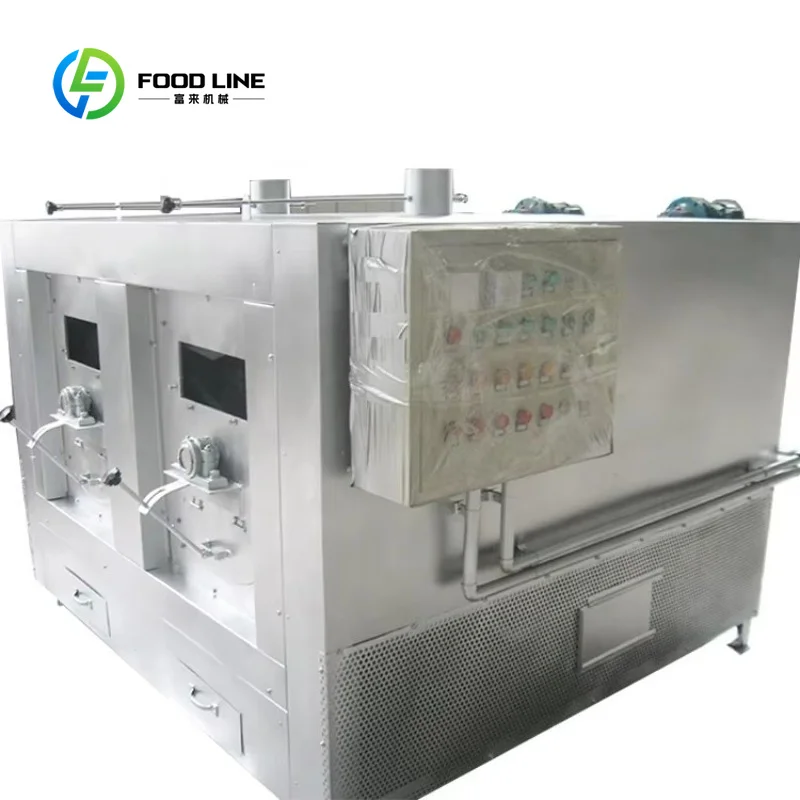 Custom Tumble Roaster Square Drum Baking Machine for Peanuts Almonds Seeds Bulk Purchase Special Offer