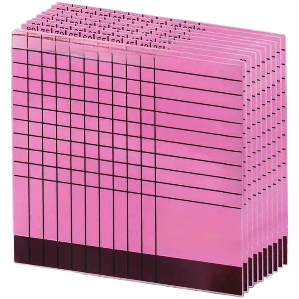 For Various Battery Sizes Cuttable Battery Tags Battery Labels For Safeguarding Connections Pink Battery Labels