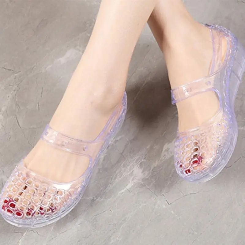 

Женщины летние сандалии скользит на сандалиях, устойчивые к скольжению сандалии для клин