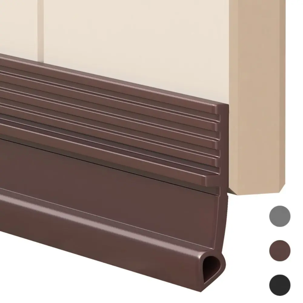 תחתית דלת tpe איטום רצועת איטום רצועה עצמית דבק מזג אוויר הפשטה דלת חרק מניעת רעש הפחתת רצועת איטום רצועת איטום