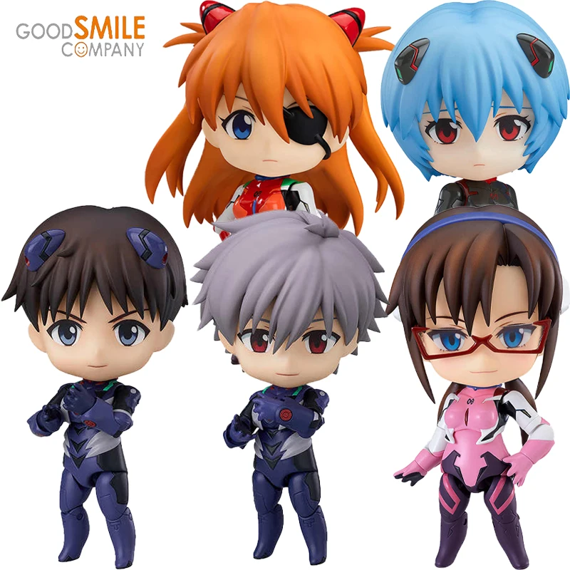 In Stock Genuine Original GSC Asuka Langley Ayanami Rei Mari Makinami Nagisa Kaworu Ikari Shinji Driving Suit Ver. EVA Figures