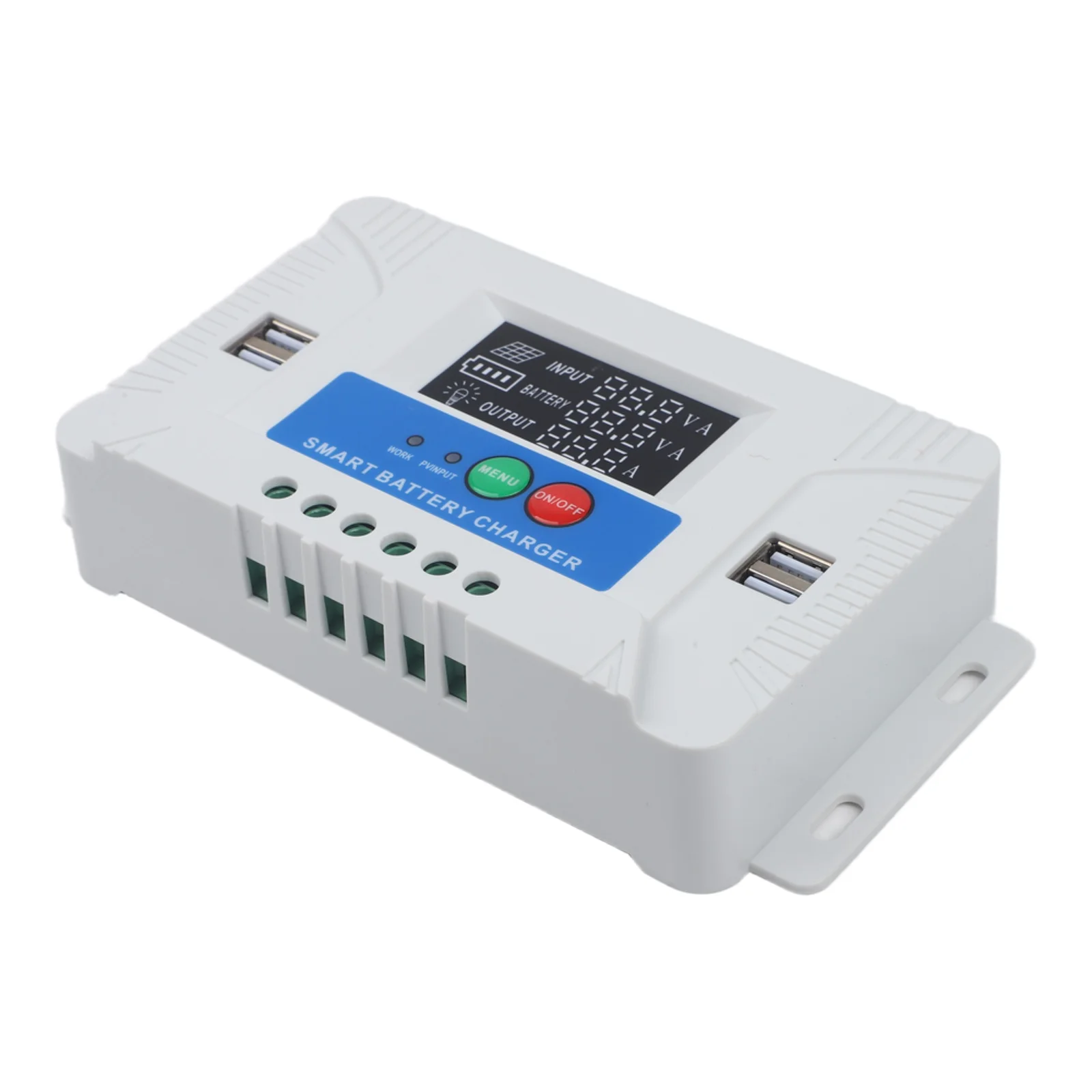 12V 24V Charge Controller 20A for Solar Controller Industrial-grade Mini Controller Solar Charge Controller With Lcd