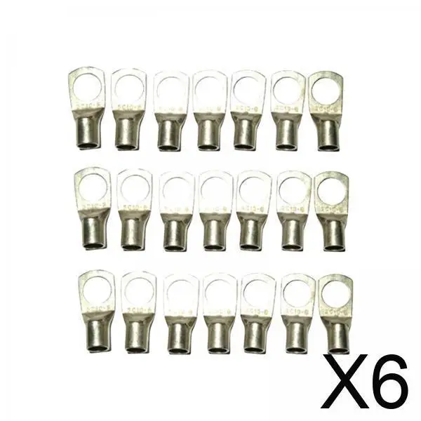 

6x21 шт. SC10-8 медные наконечники для проволоки, медная трубка для кабеля