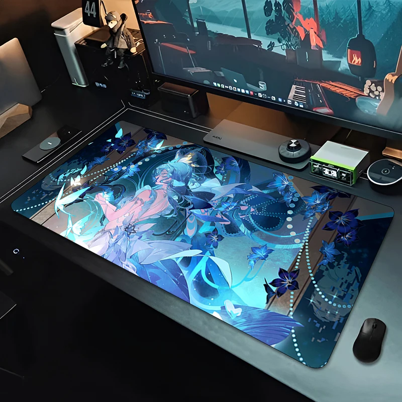 CIFBUY Wuthering Waves The Shorekeeper XXL Mouse Pad Non‑Slip Gaming Desk Mat Keyboard Coaster PC Game Computer Large Mousepad