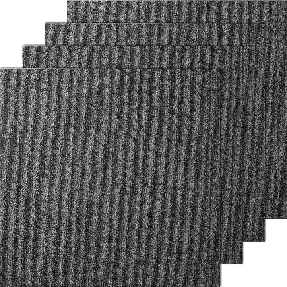 

Carpet Tiles Reusable, 20"x 20" Carpet With Padding Attached, Soft Padded Carpet Tiles, Easy Install DIY for bedroom