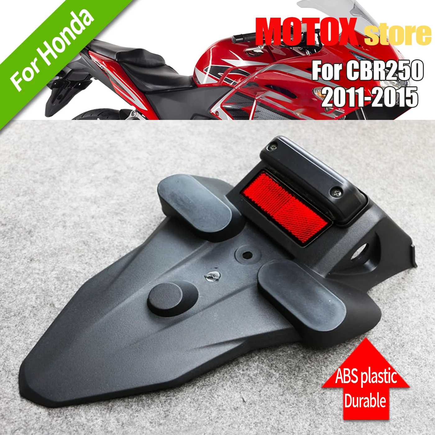 Fit For HONDA 2012 2013 2014 CBR250R 2011 - 2015 CBR 250R Motorcycle License Number Plate Light Frame Holder