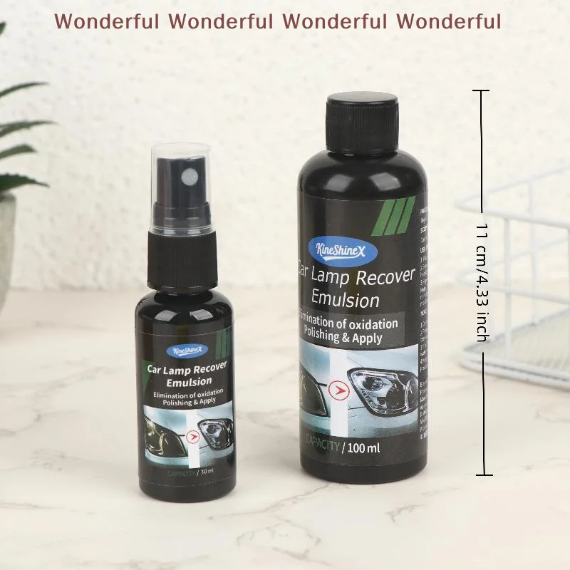 

Car Headlight Restoration Polishing Kits Headlamp Scratch Remover Repair Liquid