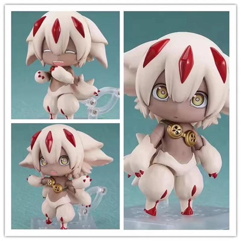 Hot 10cm Made In Abyss Figure Nanachi Reg Anime Faputa Made In Abyss Figure Automotive Model Pendant Room Ornament Christmas Gif