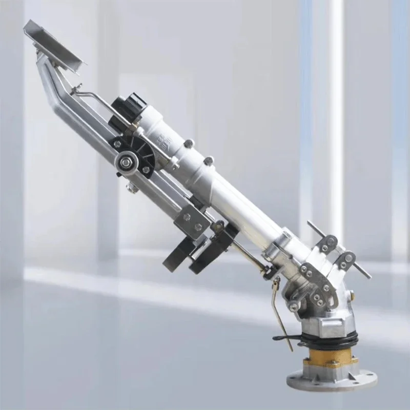 ปืนฉีดพ่นแบบก้านหมุน DLS50T 20-45 °   มุมพินช์สำหรับการชลประทานทางการเกษตร การกำจัดฝุ่นในอุตสาหกรรม และการกำจัดไฟฟ้าสถิต