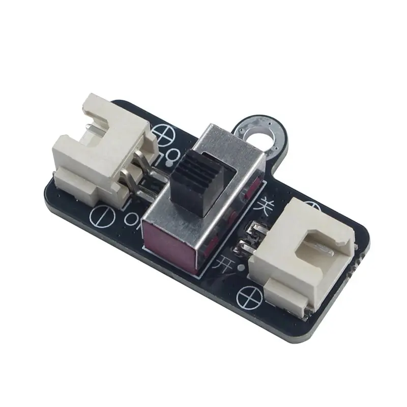 

AU61-For Bambu Lab Cyberbrick 3D Printer Accessories For Bambu Lab Compatible Power Switch Module Featuring 2 Pin XH2.54 Connect