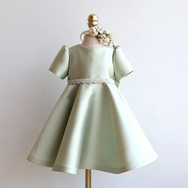 Abito da bambina2025Nuovo abito da sposa leggero per bambina Abito da principessa Moda Abbigliamento per bambini Autunno Bambini Full-Year Dr