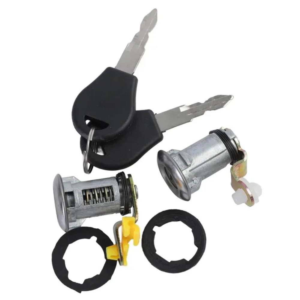 Coche 80600-01G25 8060001 Cerradura de puerta de coche G25 con 2 llaves para Nissan D21 Pickup Pathfinder 1987-1991