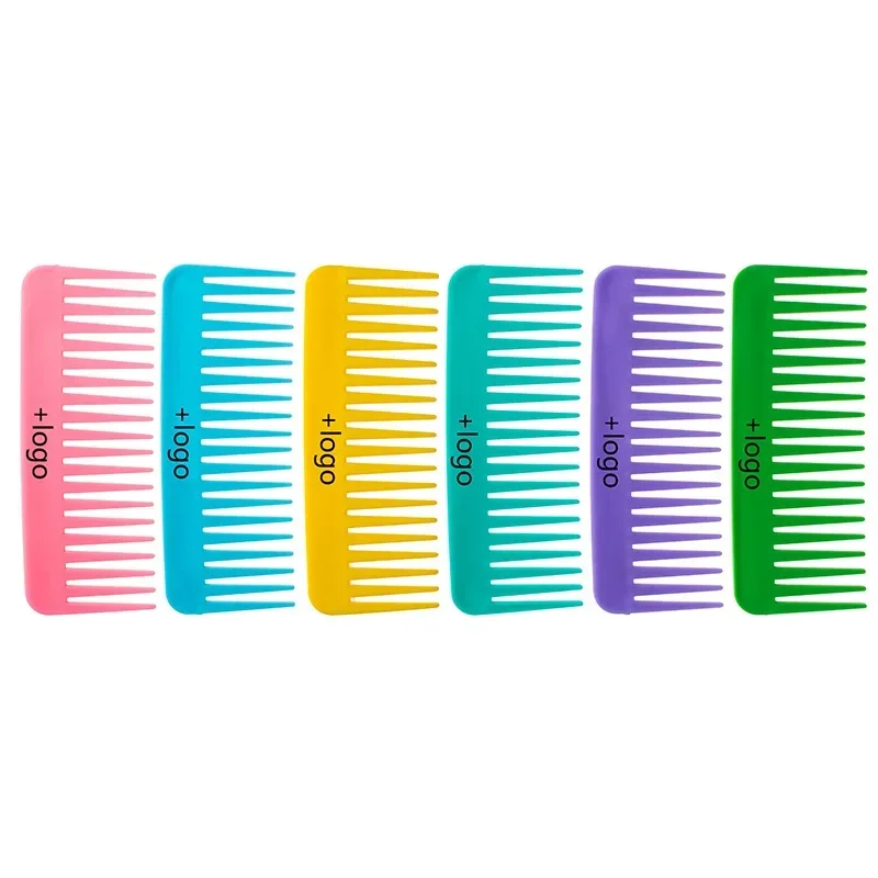 Black Large Wide Tooth Comb Detangling Hairbrush Heat-resistant Anti-static Scalp Massage Hair Comb Hair Accessories