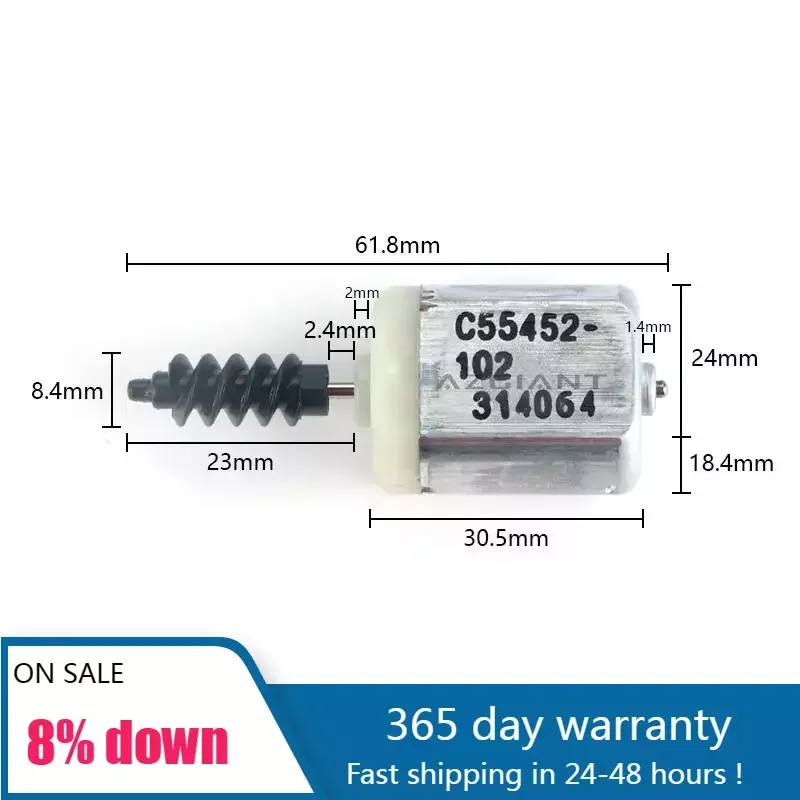 

Vehicle Door Repair Locking Motor for Ford Focus IV MK4, Fiesta MK8, Puma, Ecosport III MK3 12V Front Rear Left Right Side