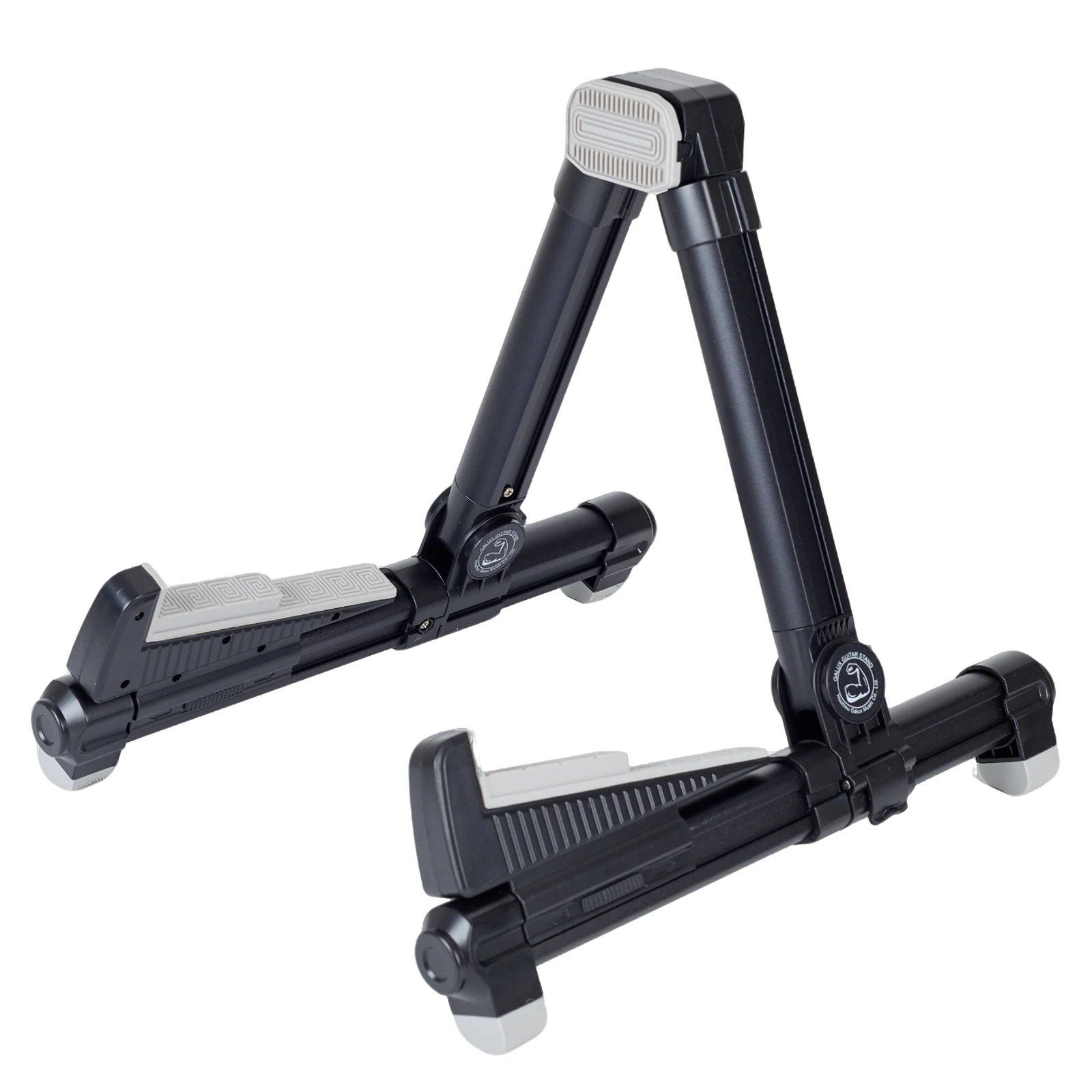 Support de guitare pliable en aluminium, réglable pour toutes les guitares, basses, ukulélés, violons, banjo, facile à transporter, support stable