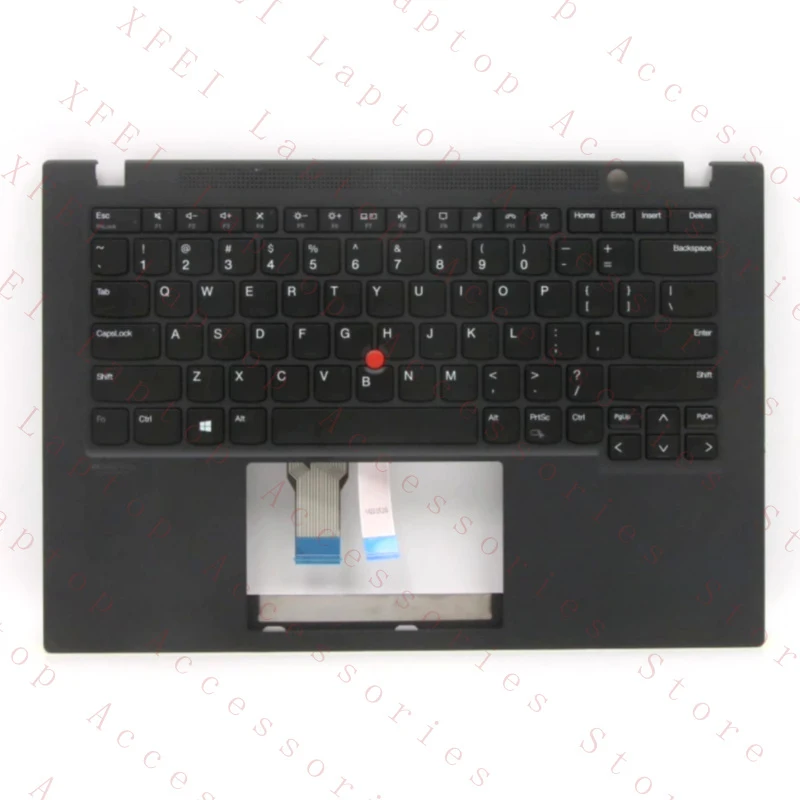 

Новая верхняя часть корпуса (палмрест) для Thinkpad T14s gen2, американская раскладка, без подсветки, Wi-Fi, 5M11C47756